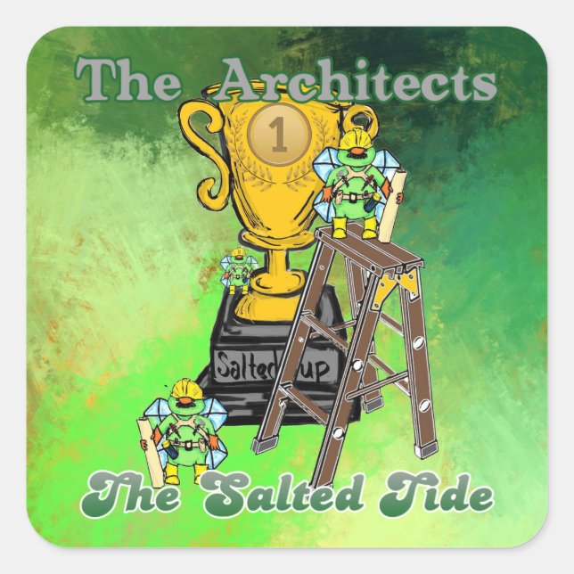 The Architects 2024 Salted Cup Champs Sticker (Front)