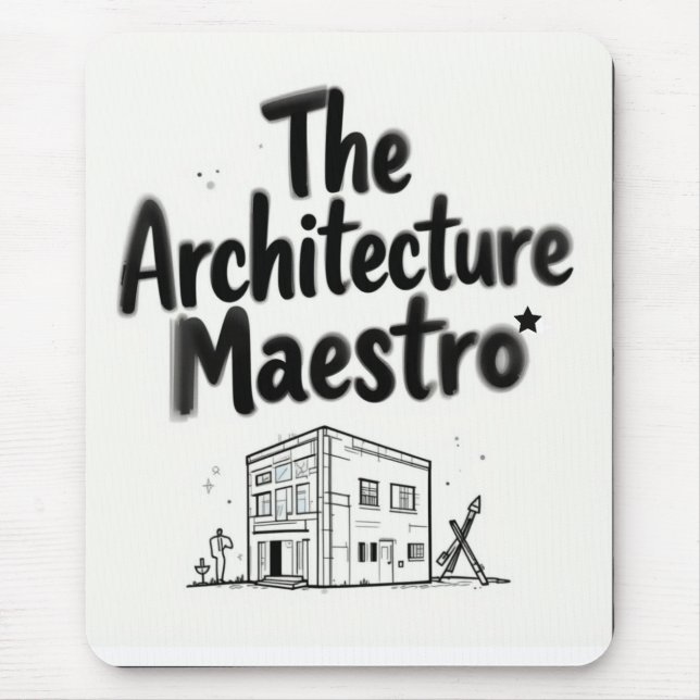 The Architecture Maestro Mouse Pad (Front)