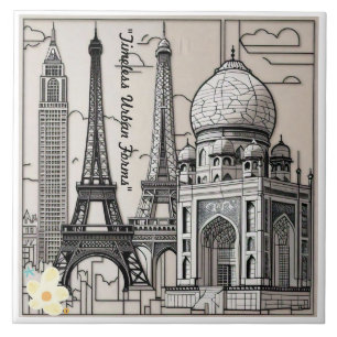 "The Architecture Series" Tile