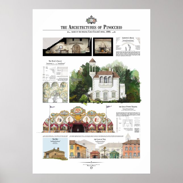 The Architectures of Pinocchio Poster (Front)