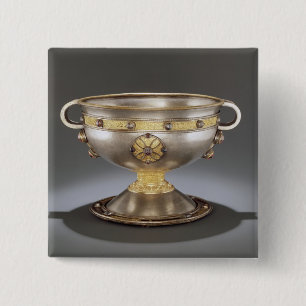 The Ardagh Chalice, Reerasta, County Limerick 15 Cm Square Badge