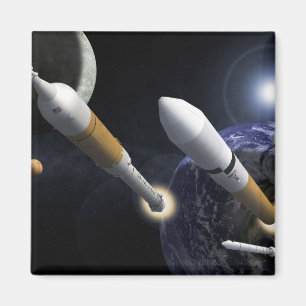 The Ares I Crew Launch Vehicle Magnet