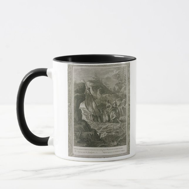The Argonauts Pass the Symplegades (engraving) Mug (Left)