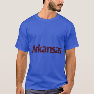 The Arkansas License Design from Arkansas Vehicle  T-Shirt