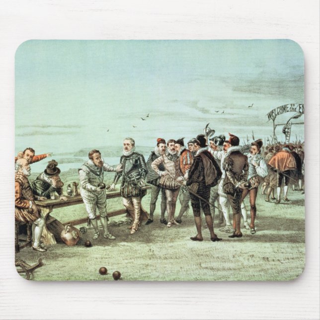 The Armada of 1888 in Sight Mouse Pad (Front)