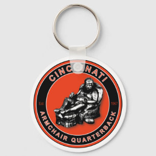 The Armchair Quarterback - Cincinnati Football Key Ring