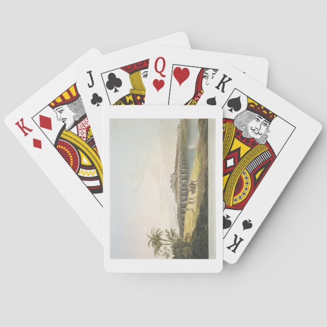 The Armenian Bridge, near St. Thomas's Mount, Madr Playing Cards (Back)