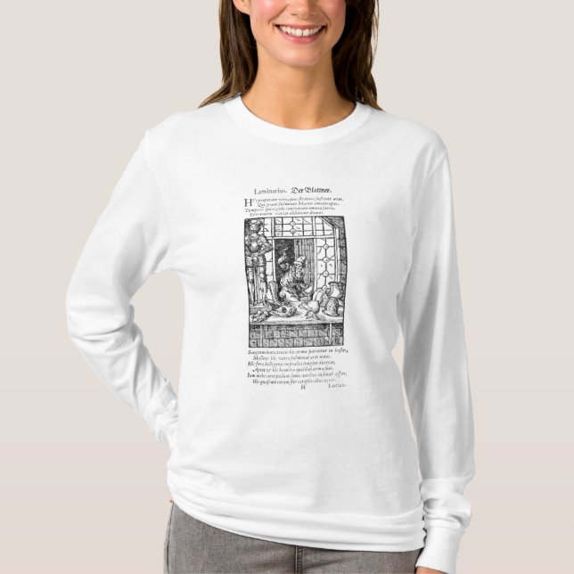 The Armour Maker, engraved by Hartman Schopper T-Shirt (Front)