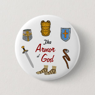 The Armour of God Button