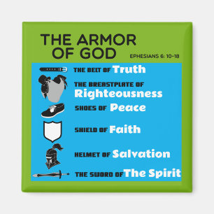The Armour of God  Magnet