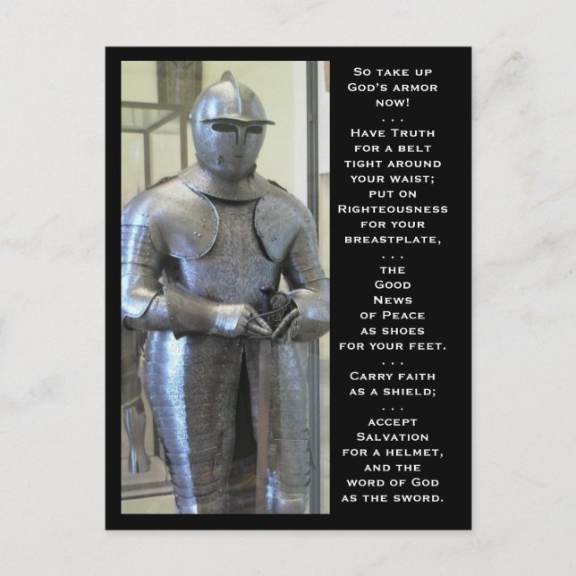 The Armour Of God Postcard (Front)
