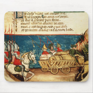 The Army of Charlemagne and the Transportation Mouse Pad