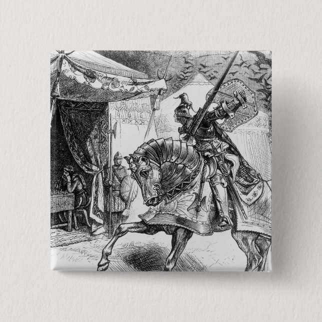 The Army of Ravens 15 Cm Square Badge (Front)