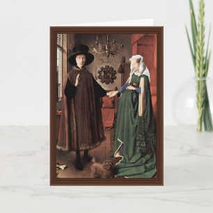 The Arnolfini Portrait The Arnolfini Wedding By J Card