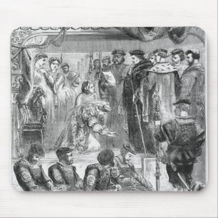 The Arrest of Anne Boleyn Mouse Pad
