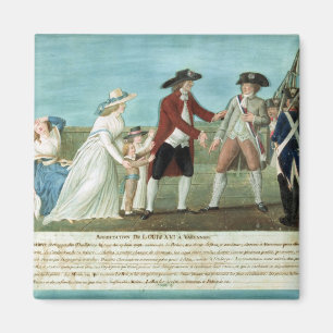 The Arrest of Louis XVI and his family Magnet