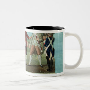 The Arrest of Louis XVI and his family Two-Tone Coffee Mug