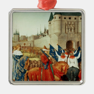 The Arrival of Charles V in Paris Metal Tree Decoration