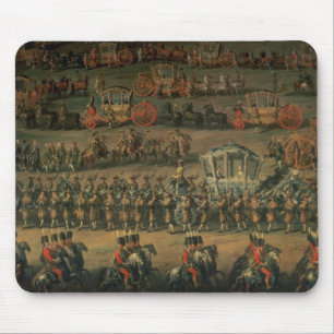 The arrival of Isabella of Parma Mouse Pad