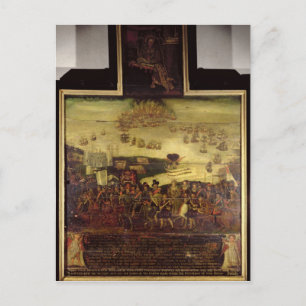 The Arrival of Queen Elizabeth I  at Tilbury Postcard