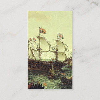The Arrival of the Elector Palatine at Flushing Business Card