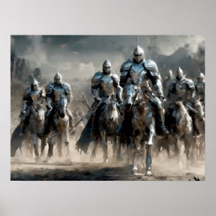 The Arrival of the Knights Poster