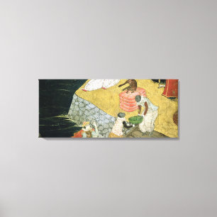 The Arrival of the Portuguese in Japan 2 Canvas Print