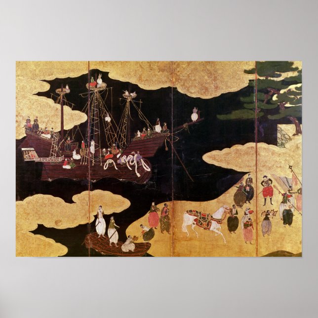 The Arrival of the Portuguese in Japan 2 Poster (Front)