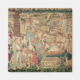 The Arrival of Vasco da Gama in Calcutta Magnet