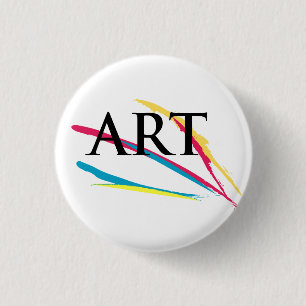 The Art Appreciator Paintdabs 3 Cm Round Badge