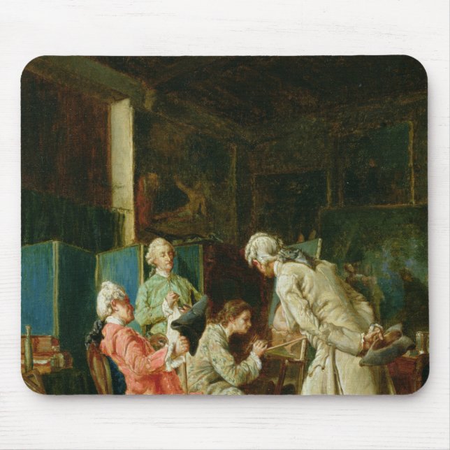The Art Critics, 1878 Mouse Pad (Front)