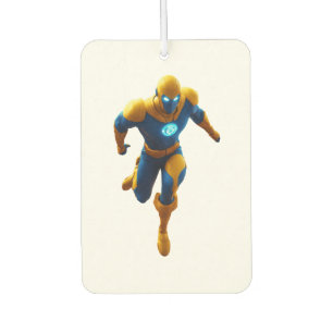 The Art of Aerial Superheroes Car Air Freshener
