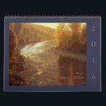 The Art of Brent Cotton  2016 Calendar<br><div class="desc">Featuring the moody atmospheric paintings of award winning Montana Artist Brent Cotton. Showcasing rivers,  fly fisherman,  and quiet rural landscapes.</div>