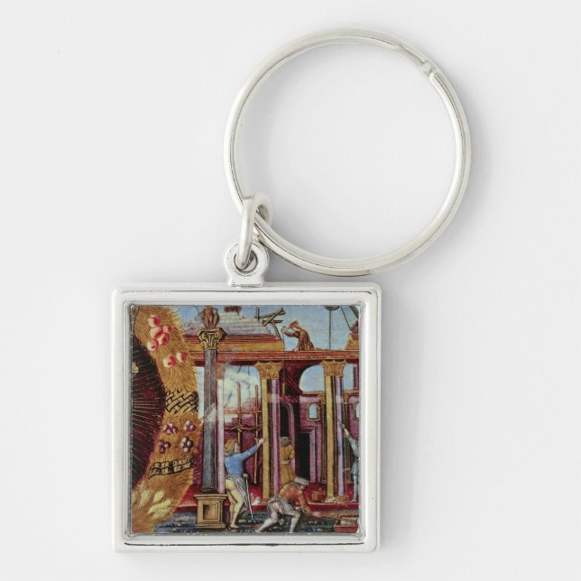 The Art of Building Key Ring (Front)