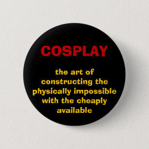 the art of constructing the physically impossib... 6 cm round badge
