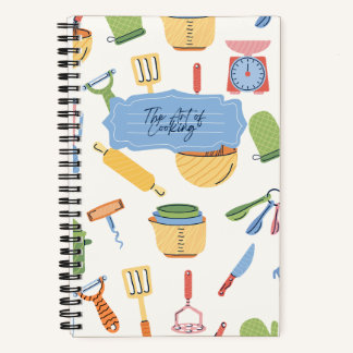 The Art of Cooking - Spiral Notebook