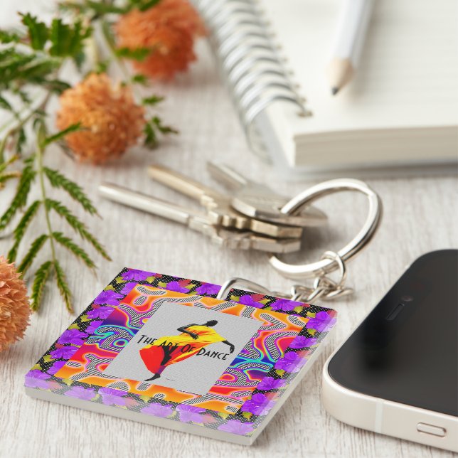 The Art of Dance   Key Ring (Front Right)