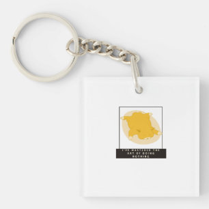 The Art of Doing Nothing Key Ring