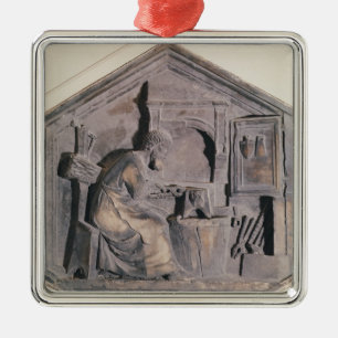 The Art of Forging, hexagonal decorative Metal Tree Decoration