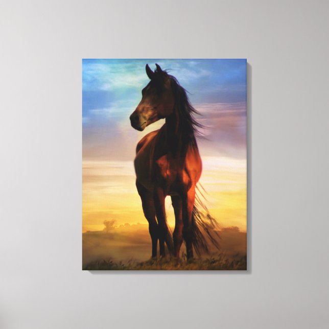 The Art Of Horse Canvas Fine Art (Front)