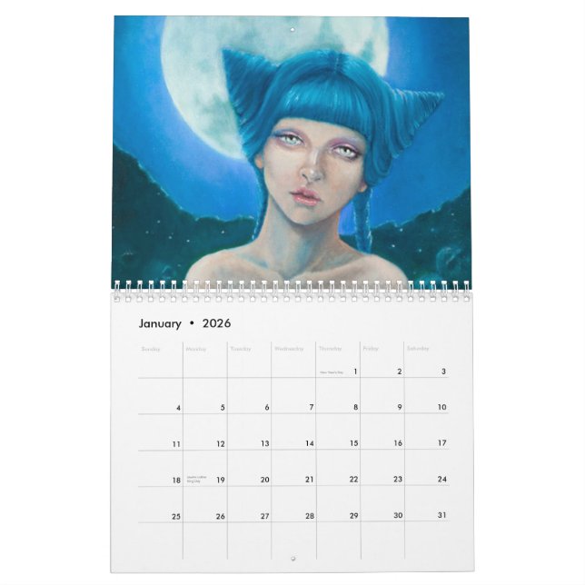 The Art of Laurie McClave 2015 Calendar (Jan 2026)