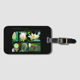 The Art of Living Gracefully Luggage Tag