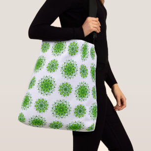 the art of mandala pattern crossbody bag