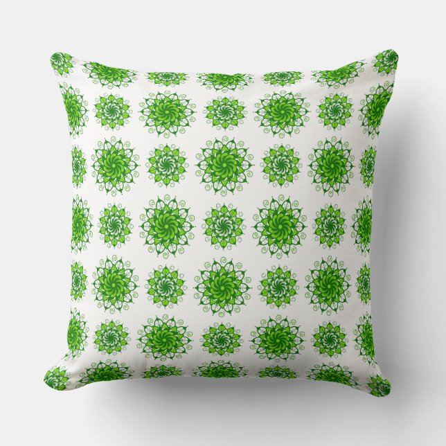the art of mandala pattern cushion (Front)