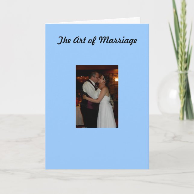 The Art of Marriage Card (Front)