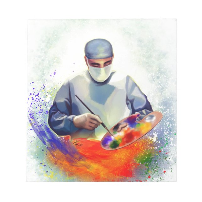The Art of Medicine Notepad (Front)