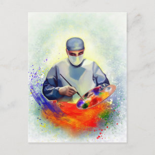 The Art of Medicine Postcard