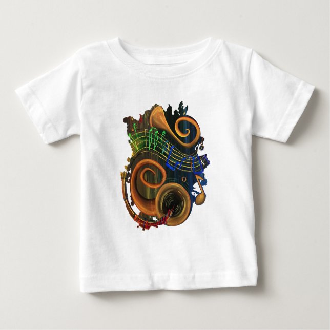 The ART of Music Baby T-Shirt (Front)