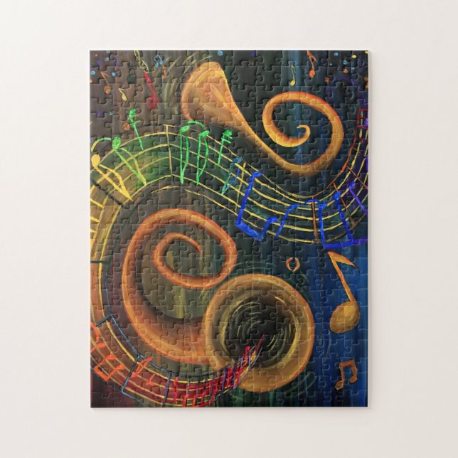 The ART of Music Jigsaw Puzzle (Vertical)