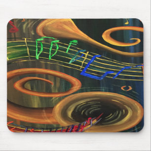 The ART of Music Mouse Pad